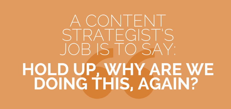 What is a Content Strategist